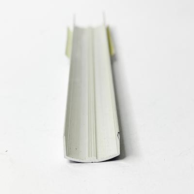 China Custom Anodized Aluminum Alloy Style Aluminum Profiles Dark Edging 6063 Aluminum Profile Edge Profile for sale