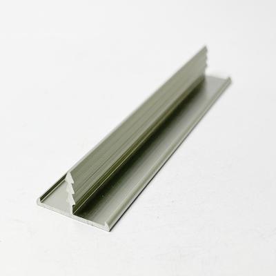 China Aluminum Alloy 6000 Series T Edge Profile T Shape Custom Aluminum Junction Panel Extrusion Profiles for sale