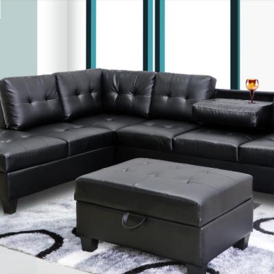 China Sofa Set Furniture Sectional Sofa Modern European Style Sofa Bed Velvet Living Room L Shaped Couch For L Shape Sofa for sale