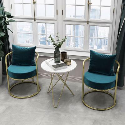 China Luxury Simple Creative Round Celebrity Small Sofa Bedroom Dressing Chair Simple Modern Nordic Light Makeup Leisure Web for sale