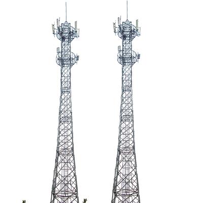 China Hot Sales Q235 Steel Roll Telecom Communication Steel Towers Angle Mobile Signal Tower for sale