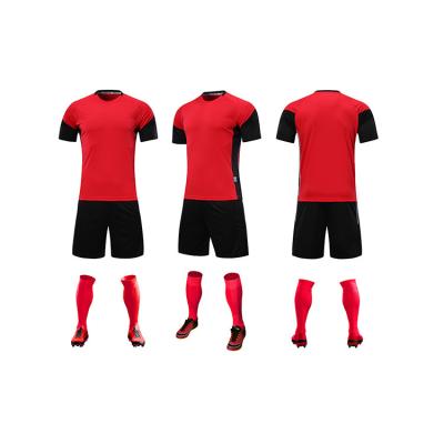 China Sets Kids Football Jerseys Personalized Custom Competition Training Uniform Short Sleeve Children's Uniform for sale