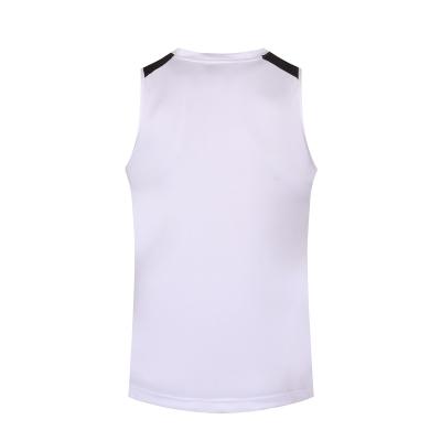 China Popularity Sports Classic Breathable Custom Made Vest Men QUICK DRY Stylish White Vests for sale