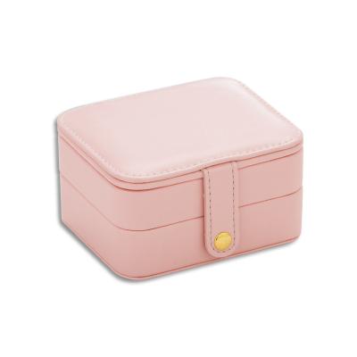 China New Arrival Handmade Jewelry Box Women Lady Travel Packaging Storage Organizer Makeup Case Hot Portable Jewelry Display Box for sale