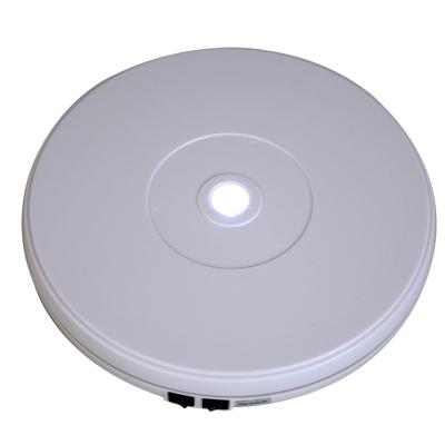 China ABS 360 Degree Rotating 3D Scanner LED 25cm Turntable Display For Photography for sale