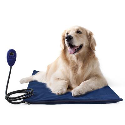 China Durable Waterproof Adjustable Anti Scratch Heating Pet Warmer Pad Self Heater Electric Pet Heater Pad Warmer Pad for Dog and Cat for sale