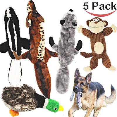 China Viable No Stuffing Animals Dog Plush Toys, Squeaky Dog Toys and Pet Chew Toys for Large, Medium to Small Doggie for sale