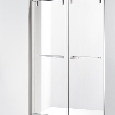 China Eco-friendly Stainless Steel Shower Room With High Quality Frame With Double Doors for sale