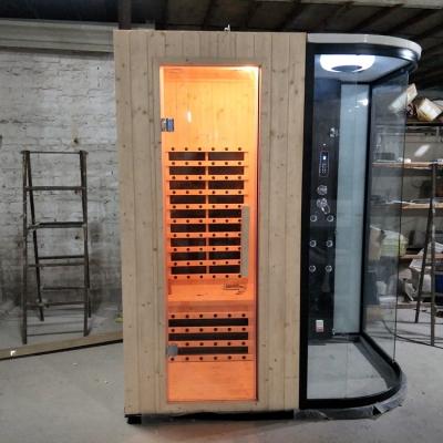 China Portable Wooden Mini Computer Control Panel Infrared Sauna Room Manufacturers From China for sale