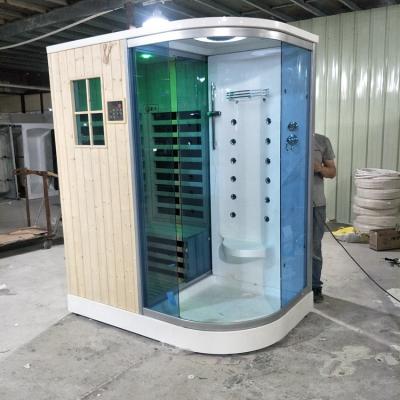 China Portable Wooden Mini Computer Control Panel Infrared Sauna Room Manufacturers From China for sale