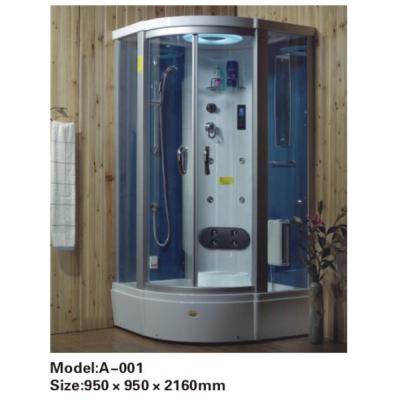 China Quiet Operation Fashionable Family Used Sectional Computer Controlled Saturated Steam Shower Room for sale