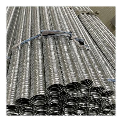 China Large Liquid Hose 36 Inch SS400 Grade Galvanize Hot Dip Prestressed Zinc Bellows Corrugated Metal Culvert Steel Pipe for sale