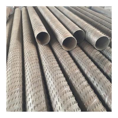 China Water pipeline system welded stainless steel pipe filter tube stainless steel filter pipe steel welding for sale