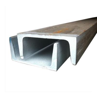 China Support System Supplier China Customized Reasonable Price Wholesale Cold Bending U Channel Steel With Galvanized Channel Steel for sale