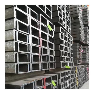 China Support System China Reasonable Price Custom Wholesale U-Shape Steel Channels Galvanized C Section Steel Steel Channel for sale