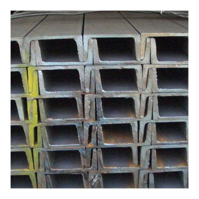 China Support System EN S235JR S275JR S355JR A36 SS400 Structural Mild Steel Profiles Factory GI Galvanized Purlin C U Profile Channel Carbon Steel for sale