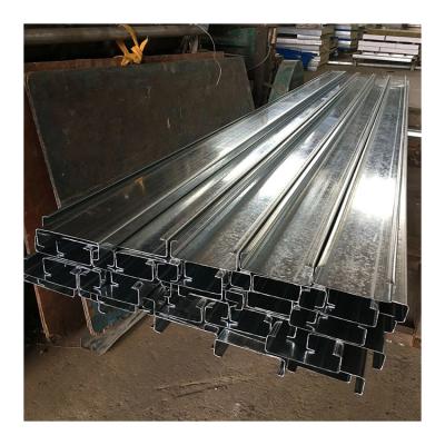 China Support System Supplier China Custom Wholesale U-Shape Steel Channels Galvanized Steel C Profiles for sale