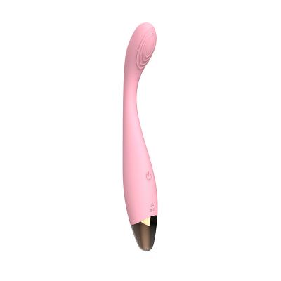 China 12-frequency vibration Golden Finger Vibration Stick Women's Single Vibrator Charging Female Masturbation Appliances Adult Sex Products for sale