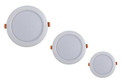 China Flat 2835 IP44 Ultra Thin LED Downlight Surface Mount Long Lifespan for sale