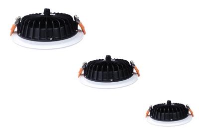 China Angle Adjustable Ultra Thin LED Downlight 3000K - 6500K ADC12 13W for sale