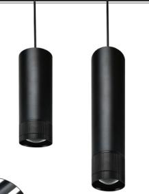 Chine 12 W , 15 W , 25 W ,15-60 Degree Adjustable , 6063 Aluminum , Matt Black , LED Hanging Light à vendre