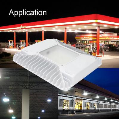 China 100 W Energy Saving LED Canopy Light For Gas Stations And Aisles With UL for sale