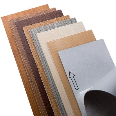 China Waterproof+ECO-Friendly+Self-adhesive Self Adhesive PVC Floor Peel And Stick DIY Multi Colors Texture Wood Flooring for sale