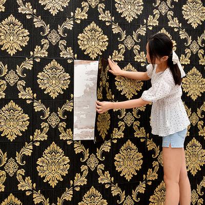 China Waterproof+ECO-Friendly+Self-adhesive New Design XPE FOAM Waterproof Wallpaper 3D Design for sale