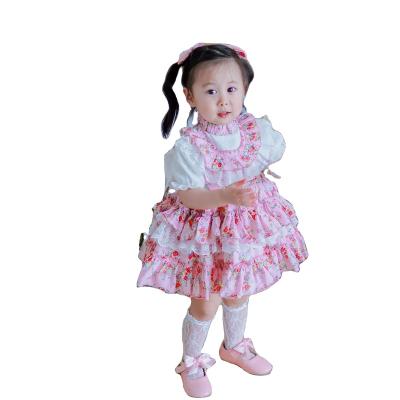 China Washable 0-3M 0-6m Burgundy Large Newborn Baby Dresses Design Dressing Style Sale 0-3 Months Flower Wear Girls Dresses 0-3 Pattern for sale