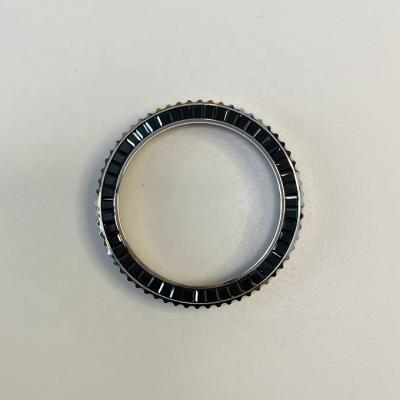 China For g/m/t /subm watch bezel replaced stainless steel 40mm watch parts bezel inserts synthetic lab developed or gem for reloj smart watch and mechanical watch for sale