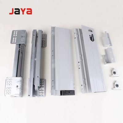 China Modern Jaya 3D Fit Wardrobe Sliding Drawer System Box Drawer Tandem Slide for sale