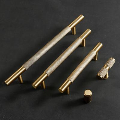 China High Quality Easy Installation Kitchen Bedroom Bathroom Brass Cabinet Pulls Cupboard Pulls for sale