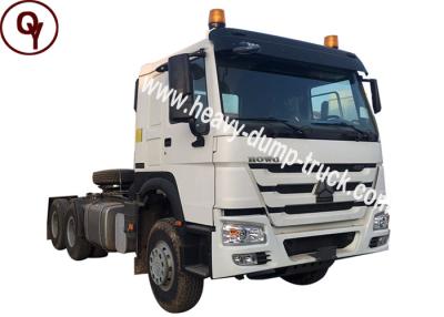 China Manual Transmission HOWO Tractor Head Truck 420HP 6x4 Highway Model for sale