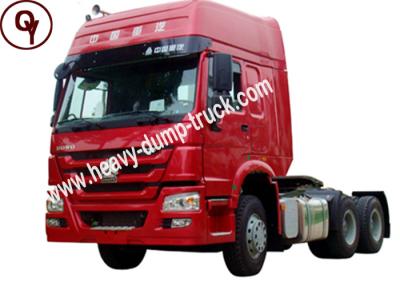 China Chinese HOWO Heavy Duty Tractor Head Truck 6x4 Traction System Model for sale