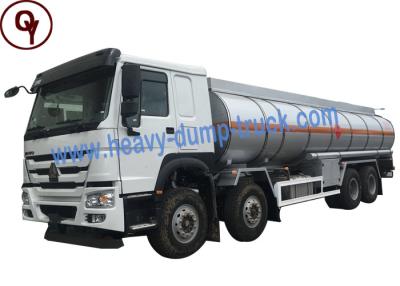 China Stainless Steel Water 30000L 8x4 Oil Tank Trailer for sale