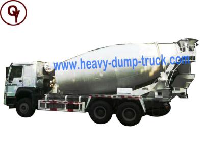 China Sinotruk HOWO 6x4 Concrete Mixer Truck 8m3 / 10m3 Capacity Available for sale