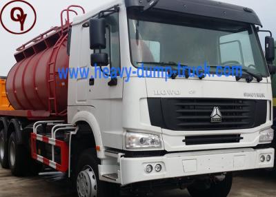 China HOWO 6x4 Style Sewage Suction Truck 16m3 Vacuum Pump Truck Euro 3 Emission Standard for sale