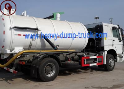 China 4x2 6 Wheels Sewage Collection Truck 10m3 Capacity with Customized Color for sale