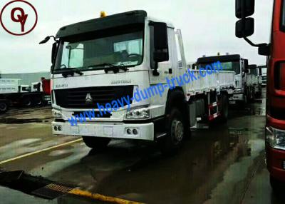 China CNHTC Double Cab Heavy Load Truck , 4x2 6 Wheels Heavy Commercial Trucks for sale