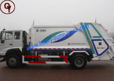 China 6x4 Power Wheel Garbage Collection Truck , 10 Tons Waste Management Vehicles for sale