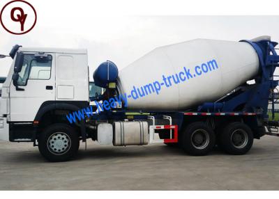 China 336HP LHD Concrete Mixer Truck , 6x4 10 Cubic Meters Concrete Vehicle for sale