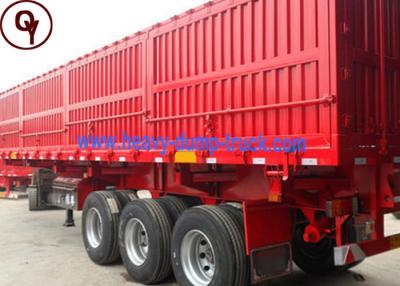 China 40 Tons Heavy Duty Cargo Semi Trailer / End Dump Trailer with CE Certification for sale