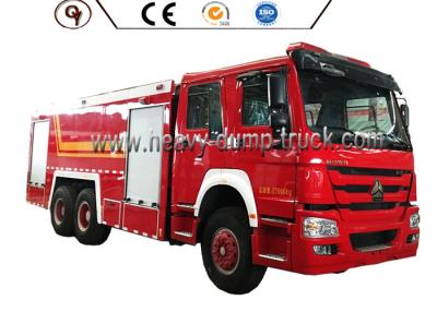 China HOWO 6 By 4 Foam Firefighter Truck for sale