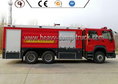 China 10000 Liters 371HP Emergency Rescue Vehicles 6*4 16000L Fire Fighting Truck for sale