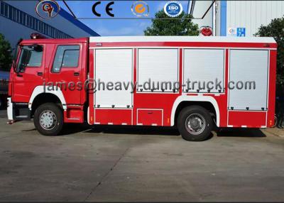 China 12000L 8000L Howo 4X2 6X4 Fire Rescue Truck , Water And Foam Fire Truck for sale