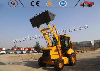 China Mini Tractor Heavy Construction Equipment With Front End Loader And Backhoe Loader for sale