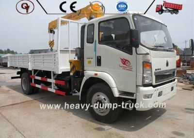 China Howo 4x2 Telescopic Boom Truck Mounted Crane Hydraulic Truck 2 Ton 3 Ton 5 Ton for sale