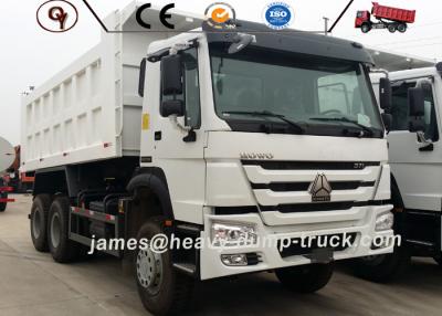 Κίνα Βαρύ φορτηγό απορρίψεων Howo 6x4 336 371 μίνι Tipper 10 πολυασχόλων φορτηγό στο άσπρο χρώμα προς πώληση