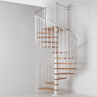 China Modern Stairs Parts Spiral Steel Railing Bracket Tiles Stair Tile Used Spiral Staircase For Sale for sale