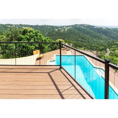 China Modern Contemporary Stainless Steel Fence Handrail Outdoor Balcony Railings Stair Riser Railing for sale